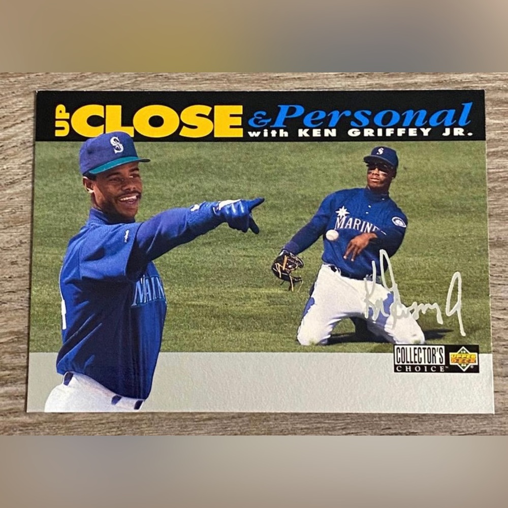Ken griffey jr 1994 Upper Deck Collectors Choice Silver Variant